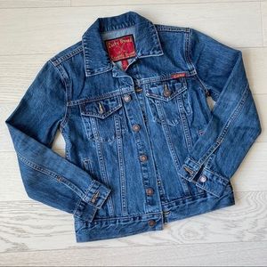 not my first rodeo denim jacket lucky brand
